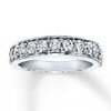 Thumbnail Image 1 of Previously Owned Diamond Anniversary Band 1 ct tw Round-cut 14K White Gold