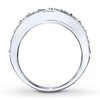 Thumbnail Image 2 of Previously Owned Diamond Anniversary Band 1 ct tw Round-cut 14K White Gold