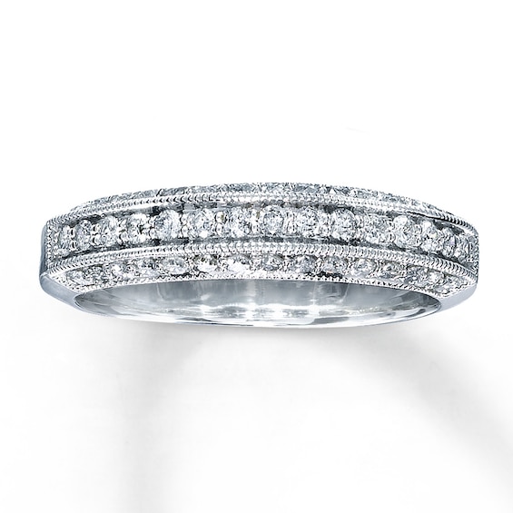 Previously Owned Diamond Band 1/2 ct tw 14K White Gold