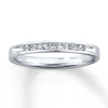Thumbnail Image 1 of Previously Owned Anniversary Band 1/4 ct tw Princess-cut Diamonds 10K White Gold