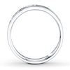 Thumbnail Image 2 of Previously Owned Anniversary Band 1/4 ct tw Princess-cut Diamonds 10K White Gold