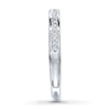 Thumbnail Image 3 of Previously Owned Diamond Anniversary Band 1/10 ct tw Round-Cut 10K White Gold