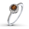 Thumbnail Image 1 of Previously Owned Le Vian Chocolate Diamonds 1/2 ct tw Ring 14K Vanilla Gold