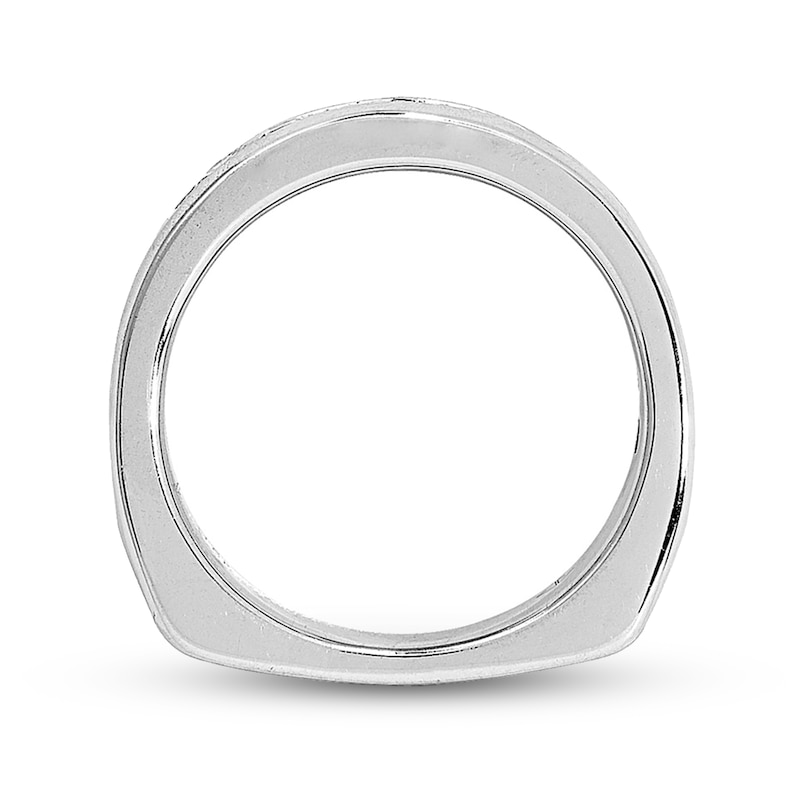 Previously Owned Diamond Anniversary Band 1 ct tw Round-cut 18K White Gold