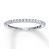 Thumbnail Image 0 of Previously Owned Diamond Anniversary Ring 3/8 ct tw Round-cut 14K White Gold