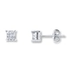 Thumbnail Image 1 of Previously Owned Earrings 1/5 ct tw Diamonds 10K White Gold