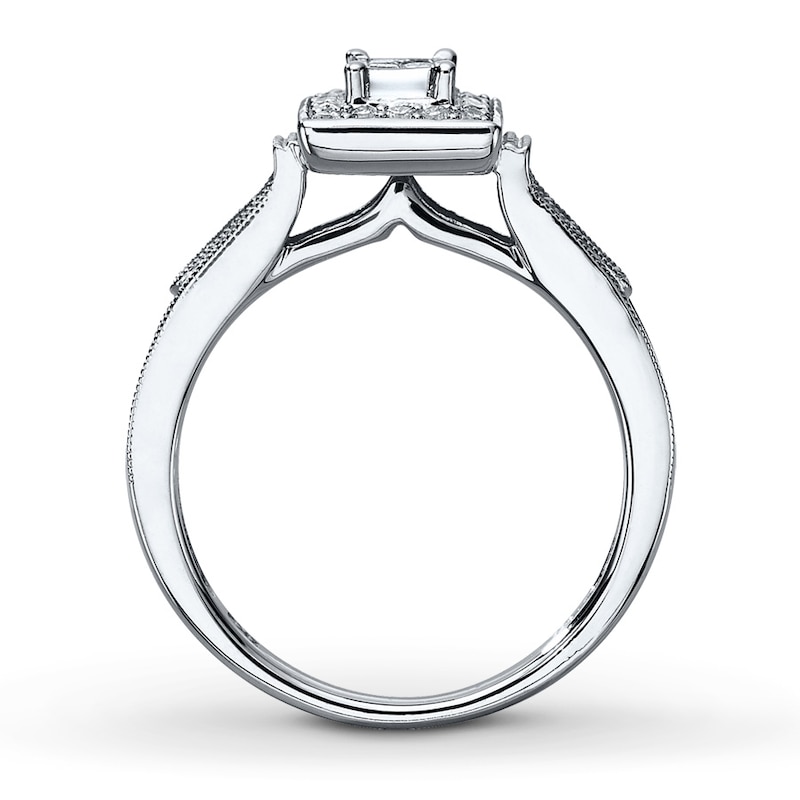 Main Image 2 of Previously Owned Ring 1/4 ct tw Diamonds 10K White Gold