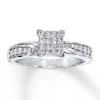 Thumbnail Image 0 of Previously Owned Diamond Ring 3/8 ct tw 10K White Gold