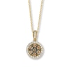Previously Owned Le Vian Chocolate Diamonds 1/2 ct tw Necklace 14K Honey Gold