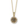 Thumbnail Image 0 of Previously Owned Le Vian Chocolate Diamonds 1/2 ct tw Necklace 14K Honey Gold