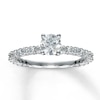 Thumbnail Image 1 of Previously Owned Diamond Engagement Ring 1-1/4 ct tw 14K White Gold