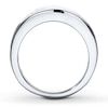 Thumbnail Image 2 of Previously Owned Wedding Band 1-1/2 ct tw Round-cut Diamonds 14K White Gold