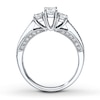 Thumbnail Image 2 of Previously Owned Diamond Ring 7/8 ct tw 14K White Gol
