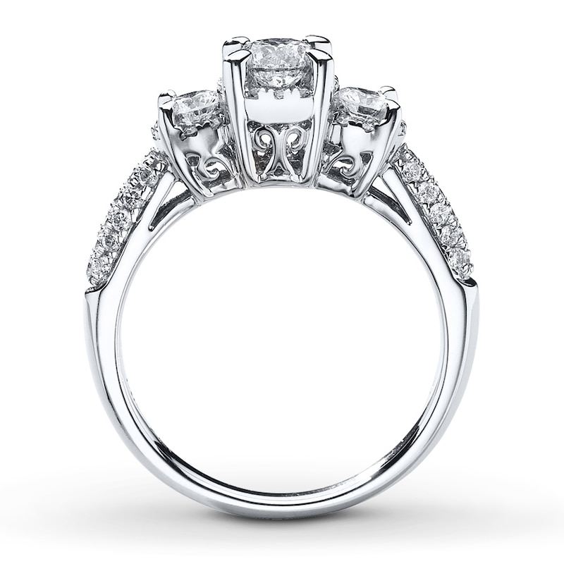 Main Image 2 of Previously Owned Ring 1 ct tw Diamonds 14K White Gold