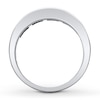 Thumbnail Image 2 of Previously Owned Anniversary Band 1 ct tw Princess-cut Diamonds 14K White Gold