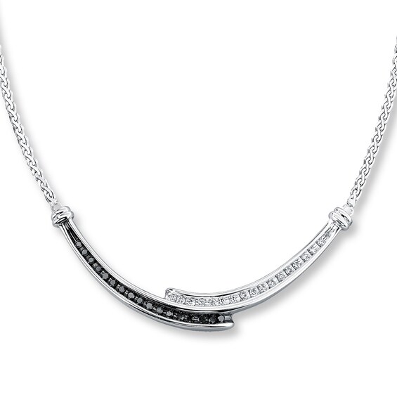 Previously Owned Necklace 1/4 ct tw Diamonds Sterling Silver