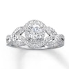 Previously Owned Diamond Engagement Ring 1 ct tw 14K White Gold
