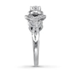 Previously Owned Diamond Engagement Ring 1 ct tw 14K White Gold