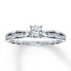 Thumbnail Image 0 of Previously Owned Diamond Ring 3/8 ct tw 14K White Gold