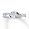 Thumbnail Image 1 of Previously Owned Ring 1/2 ct tw Diamonds 14K White Gold