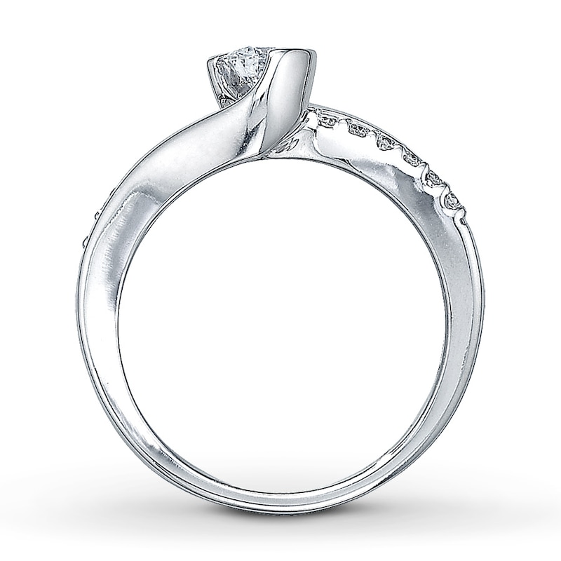 Main Image 2 of Previously Owned Ring 1/2 ct tw Diamonds 14K White Gold