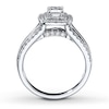 Previously Owned Diamond Ring 1-1/2 ct tw 14K White Gold