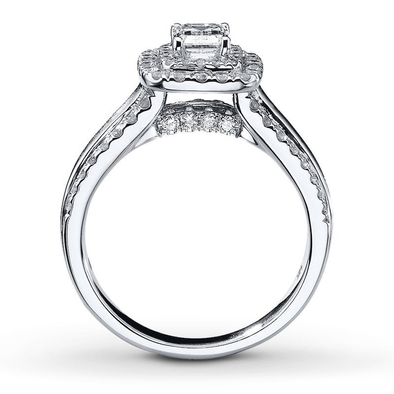 Previously Owned Diamond Ring 1-1/2 ct tw 14K White Gold
