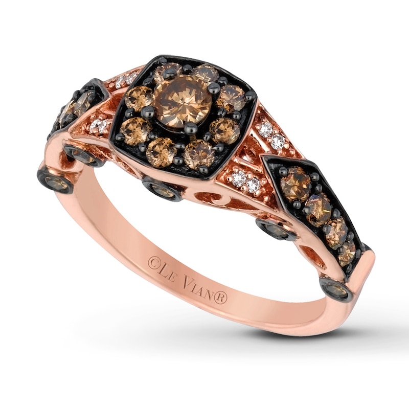 Main Image 1 of Previously Owned Le Vian Diamond Ring 1 ct tw 14K Rose Gold