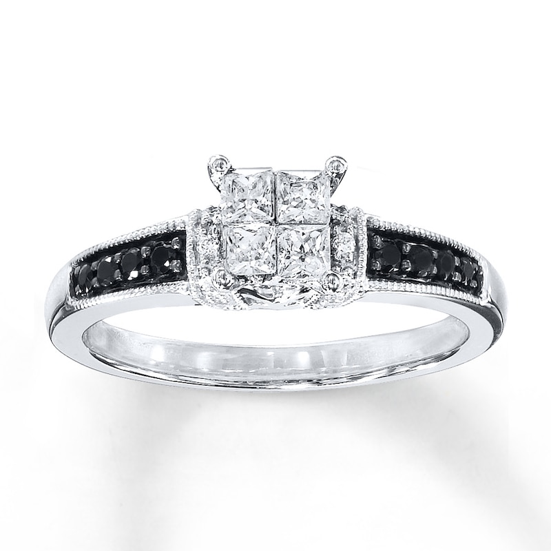 Main Image 1 of Previously Owned Ring 1/2 ct tw Diamonds 10K White Gold