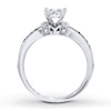 Thumbnail Image 2 of Previously Owned Ring 1/2 ct tw Diamonds 10K White Gold