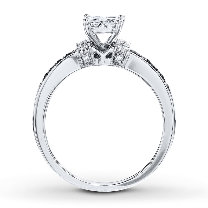 Main Image 2 of Previously Owned Ring 1/2 ct tw Diamonds 10K White Gold