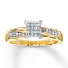 Thumbnail Image 0 of Previously Owned Ring 1/5 ct tw Diamonds 10K Yellow Gold