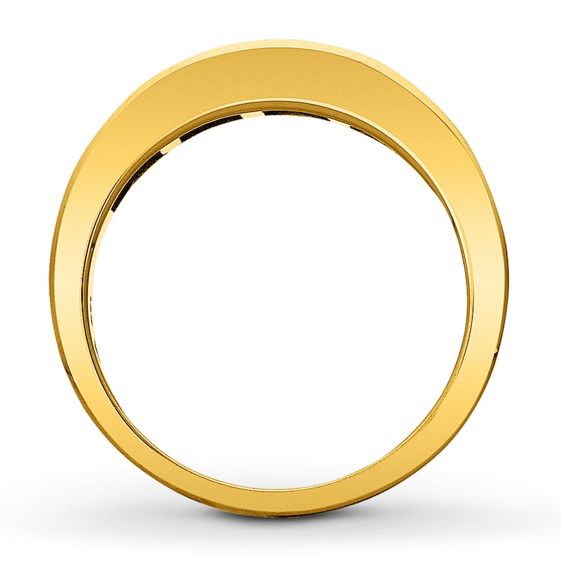 Main Image 2 of Previously Owned Diamond Anniversary Band 1 ct tw Princess-cut 14K Yellow Gold