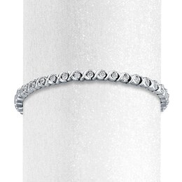 Previously Owned Diamond Bracelet 1/3 ct tw Sterling Silver 7.5&quot;