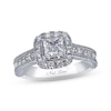 Thumbnail Image 0 of Previously Owned Neil Lane Diamond Engagement Ring 1-1/2 ct tw Princess & Round-cut 14K White Gold