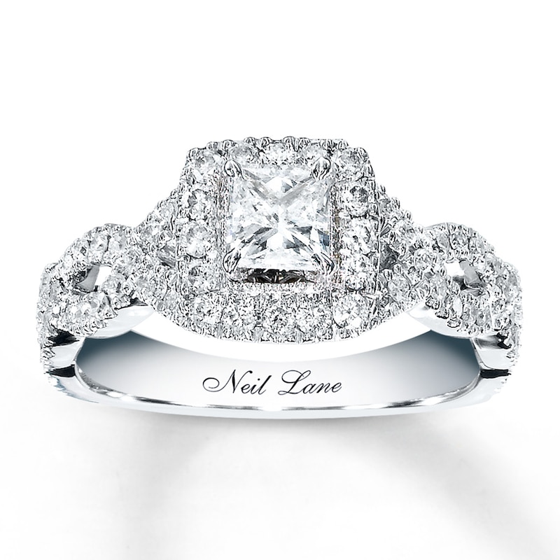 Main Image 1 of Previously Owned Neil Lane Diamond Ring 1 ct tw 14K White Gold