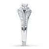 Thumbnail Image 3 of Previously Owned Engagement Ring 1 ct tw Diamonds 14K White Gold
