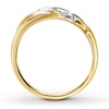 Thumbnail Image 1 of Previously Owned Men's Diamond Wedding Band 1/4 ct tw Round-cut 10K Yellow Gold
