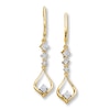 Thumbnail Image 1 of Previously Owned Diamond Earrings 1/10 ct tw 10K Yellow Gold