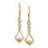 Thumbnail Image 1 of Previously Owned Diamond Earrings 1/10 ct tw 10K Yellow Gold