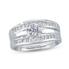 Thumbnail Image 3 of Previously Owned Diamond Enhancer Ring 3/4 ct tw Princess-cut 14K White Gold