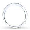 Previously Owned Diamond Anniversary Band 1/2 ct tw Round-cut 14K White Gold