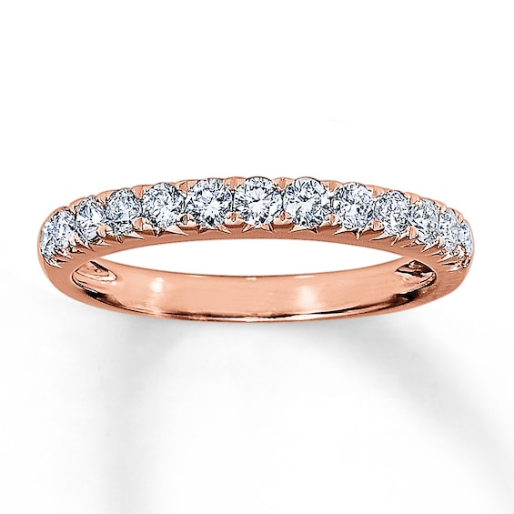 Previously Owned Diamond Band 1/2 ct tw 14K Rose Gold