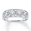 Thumbnail Image 1 of Previously Owned Diamond Anniversary Band 1/2 ct tw Round-cut 14K White Gold
