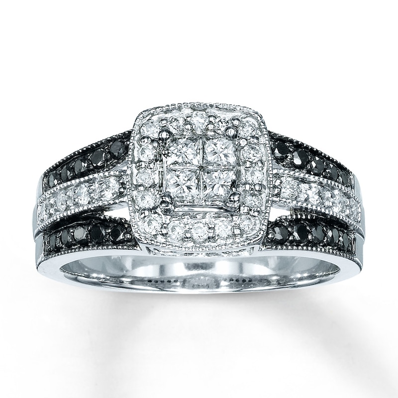 Main Image 1 of Previously Owned Ring 5/8 ct tw Diamonds 14K White Gold