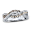 Thumbnail Image 1 of Previously Owned Brown Diamond Ring 1/2 ct tw Round-cut 10K White Gold