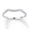 Thumbnail Image 1 of Previously Owned Diamond Wedding Band 1/6 ct tw Round-cut 14K White Gold