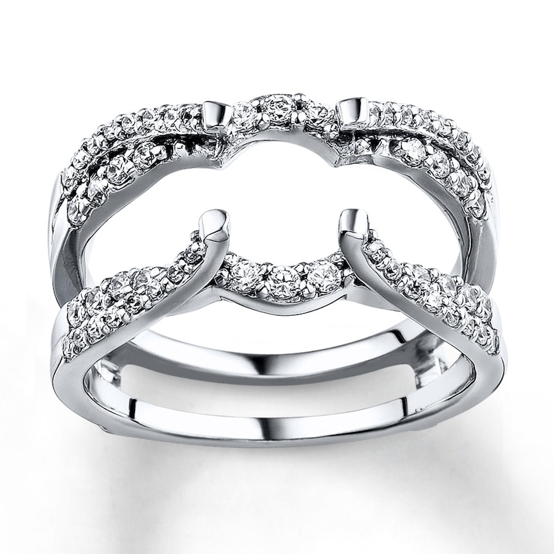Main Image 1 of Previously Owned Diamond Enhancer Ring 1/2 ct tw 14K White Gold