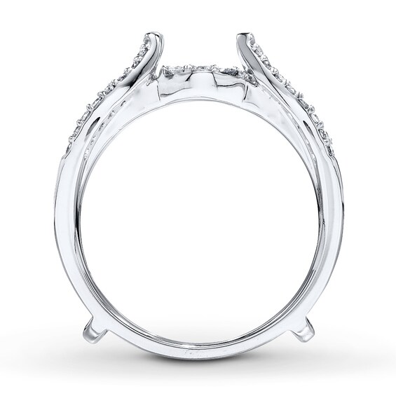 Previously Owned Diamond Enhancer Ring 1/2 ct tw 14K White Gold | Kay