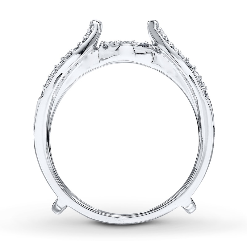Previously Owned Diamond Enhancer Ring 1/2 ct tw 14K White Gold